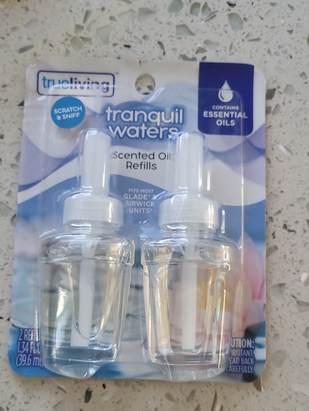 Tranquil Waters Scented Oil Refills - Clear (2 Pack)